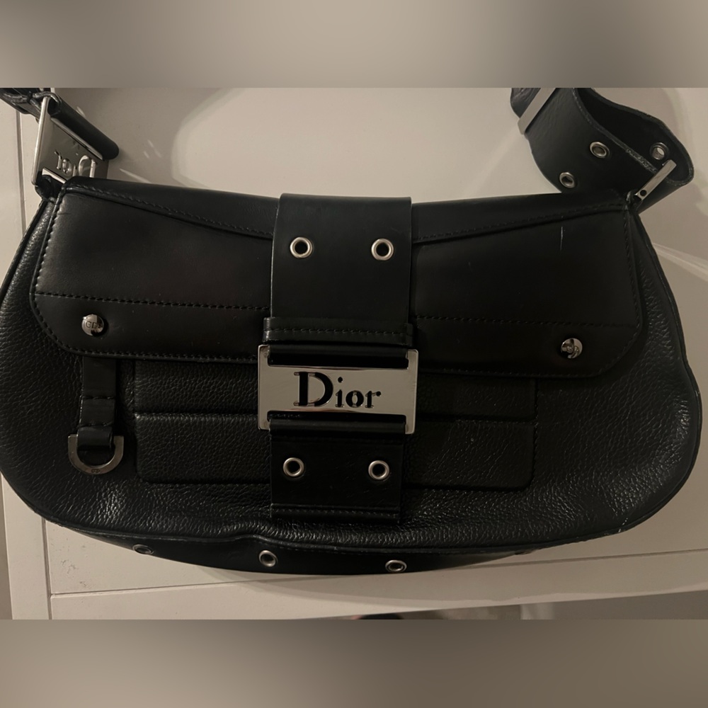 Dior Leather Shoulder Bag
